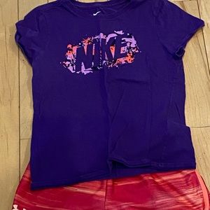 YM Under Armour Shorts Yl Nike Shirt GUC